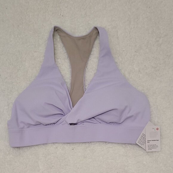 NWT Lululemon Sweet Awakenings Bra B/C Cup Nulu Fabric Sz 12 - Picture 1 of 7